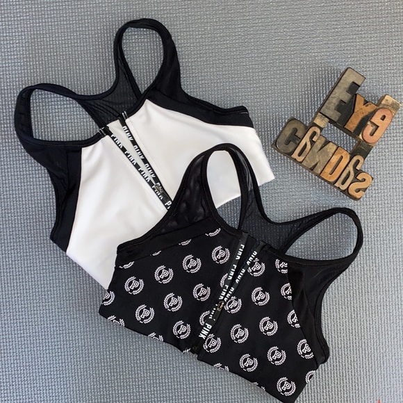 🐕🦺PINK VICTORIA’S SECRET ‘Ultimate’ Sports Bras - Picture 1 of 8